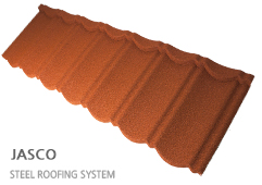 Steel roofing tile